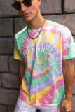 ABUNDANCE TEE - COTTON CANDY TIEDYE