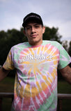 ABUNDANCE TEE - COTTON CANDY TIEDYE