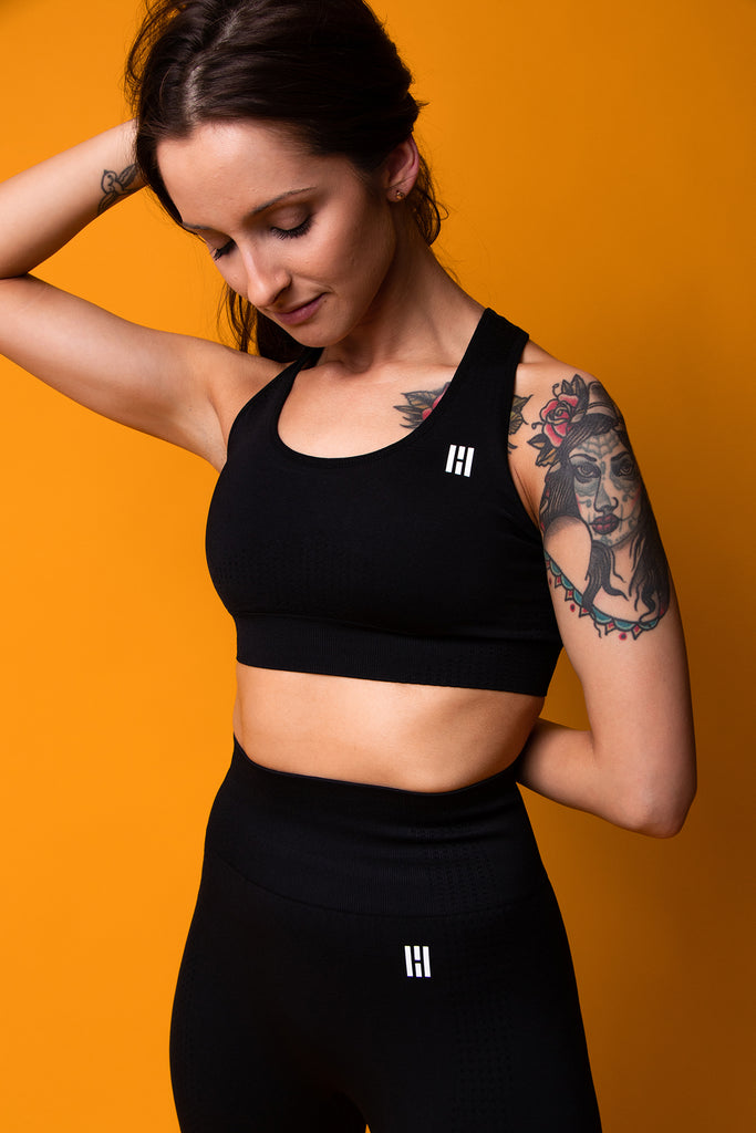 GENESIS SPORTS BRA-BLACK – H3 COLLECTIVE