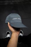 HUNGRY HUMBLE HAPPY 5 PANEL SNAPBACK - GREY/WHITE/GOLD