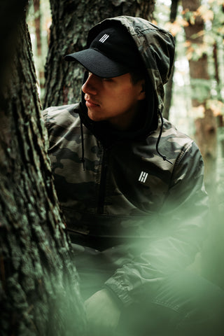 PREMIUM ANORAK RAIN JACKET - FOREST CAMO