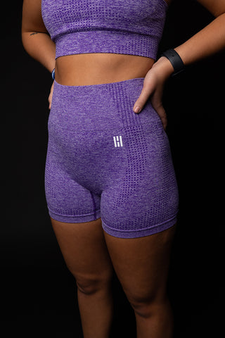 GENESIS SEAMLESS SHORTS-PURPLE