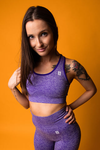 GENESIS SPORTS BRA-PURPLE