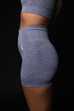 GENESIS SEAMLESS SHORTS-STONE GREY