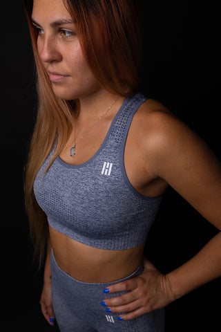 GENESIS SPORTS BRA-STONE GREY